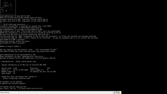 Authenticate via SSH with keys смотреть онлайн