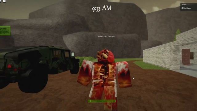 Roblox half-life Headcrab Zombie (Avatar Build) смотреть онлайн