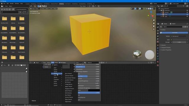 Blender 2.9+ Basic Opacity Map Transparency смотреть онлайн