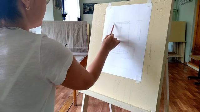 Основы живописи. 1 задание "Натюрморт из 2-х предметов" смотреть онлайн