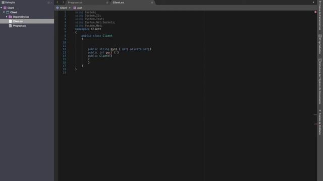 simple chat console application c# -server-client смотреть онлайн