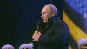 Путин на Красной Площади 18 03 2014