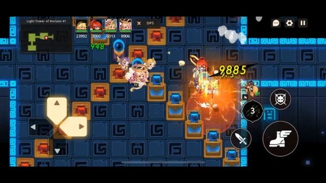 Light Tower of Horizon! Lvl 41 - Guardian Tales смотреть онлайн