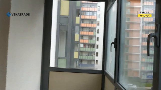 №12794 Мурино - Воронцовский бульвар 14-5 Остекление балкона ЖК Краски лета - Векатрейд смотреть онлайн