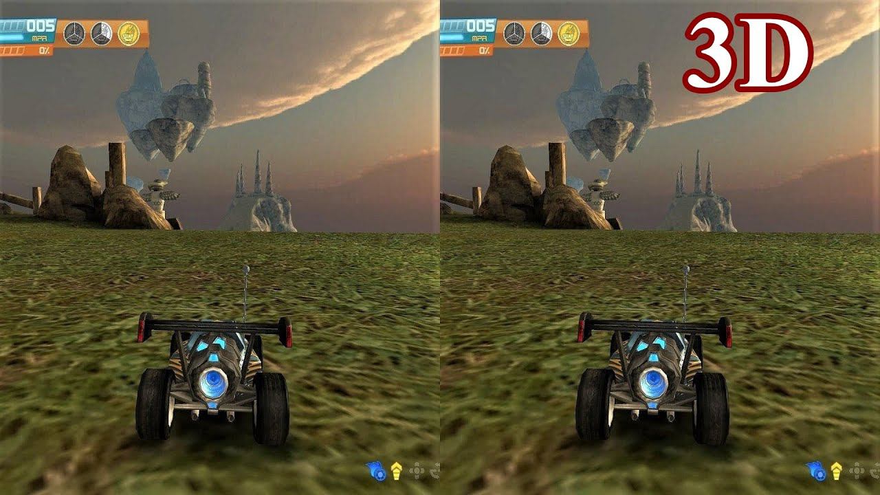 StuntMania R 3D Video SBS VR Box Google Cardboard