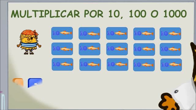 www.matecitos.com: 3º Primaria: Multiplicar por 10 100 y 1000 смотреть онлайн