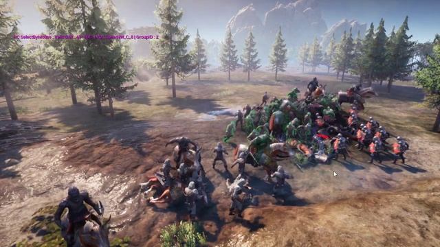Edge of Chaos RTS - fight test смотреть онлайн