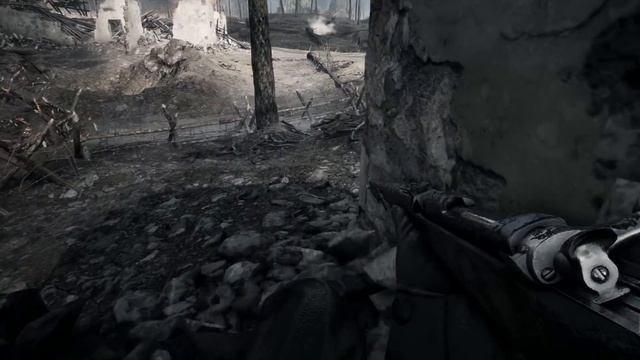 German Trench Assault (No Hud Immersion) - Battlefield 1 смотреть онлайн