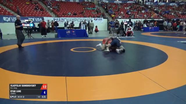 74 Rd of 32 - Vladyslav Dombrovskiy (U.S. Army) vs. Ryan Lang ((TMWC)) смотреть онлайн