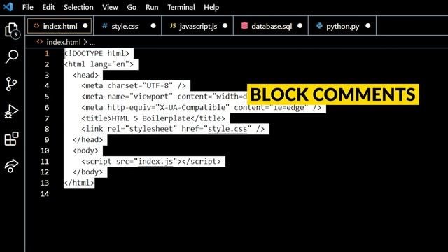 How to Comment out Multiple Lines of Code in Visual Studio Code смотреть онлайн