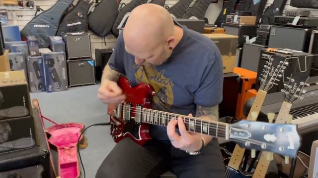 Vintage 1961 Gibson Les Paul SG смотреть онлайн