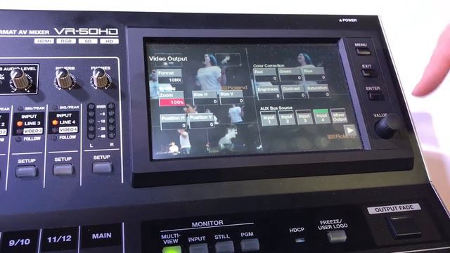 Roland VR-50HD NAB 2017 смотреть онлайн