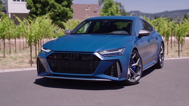 Audi RS7 Sportback Performance Blue (2024) Has Arrived! First Look