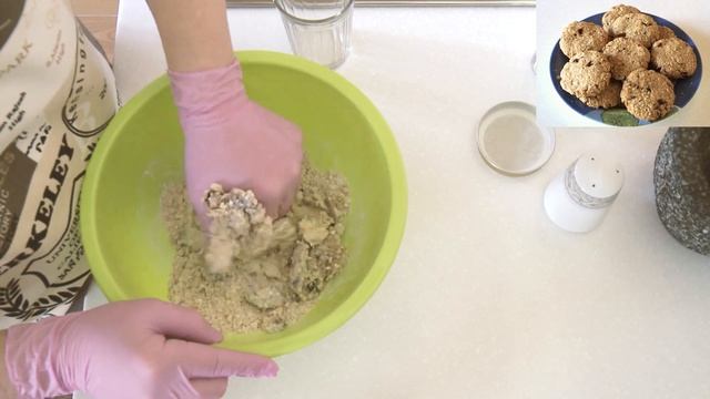 Овсяное печенье с финиками без сахара. смотреть онлайн