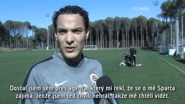 Otman Bakkal poprvé trénoval se Spartou смотреть онлайн