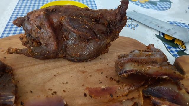 ?СЫРАВЯЛЕНОЕ МЯСО ПЕРЕПЕЛА. Альбинос техасский стандарт самый крупный из мясных пород. смотреть онлайн