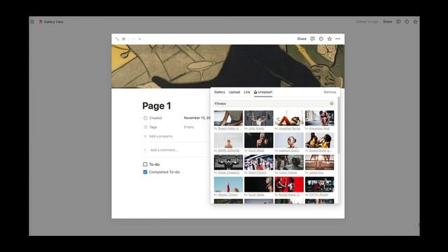 How To Add Image To Gallery View In Notion смотреть онлайн