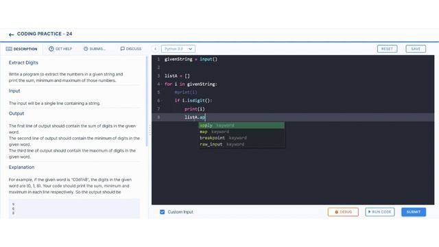 Extract Digits | Coding Practice 24 | Python coding tips tricks || Nxtwave ccbp 4.0 | CCBP || PYTHO смотреть онлайн