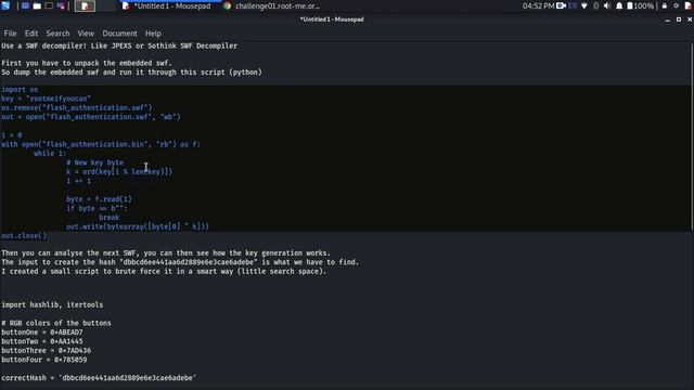 Flash - Authentication