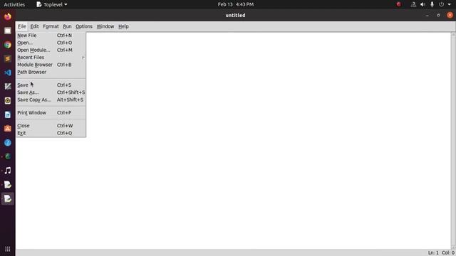 How to create and run python code on python idle смотреть онлайн