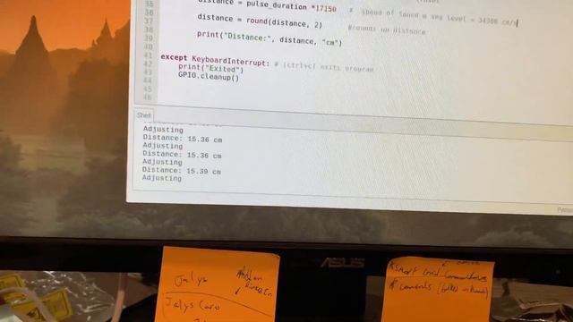 HC-SR04 w/ Pi distance measurement of Funko Pop ￼￼figurine смотреть онлайн