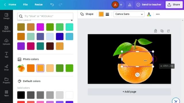 Canva Tutorial/ Canva Slice effect Orange смотреть онлайн