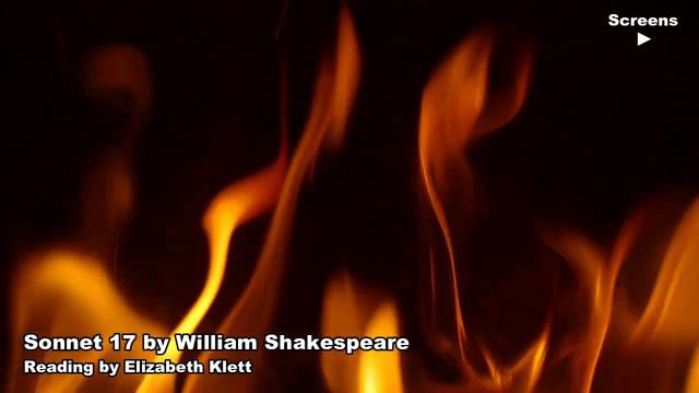 Shakespeare, Sonnet 17, Poem Video смотреть онлайн