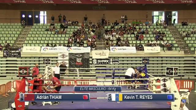 Kevin Reyes (CAN) VS Adrian Thiam (MUR) semifinal campeonato España 2017 смотреть онлайн