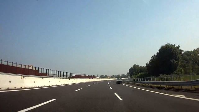Italy: A14 Rimini - Ancona (Autostrada Adriatica) смотреть онлайн
