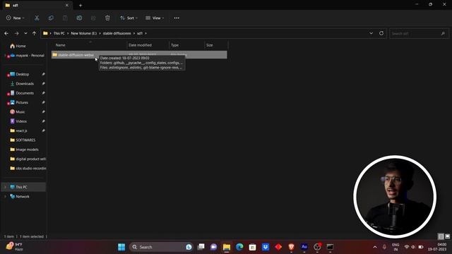 How to Install & Use STABLE DIFFUSION ⬇️| HINDI смотреть онлайн