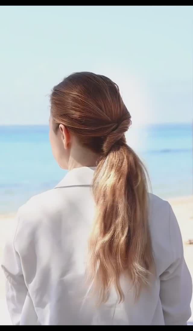 Как сделать красивый летний пони хвост?