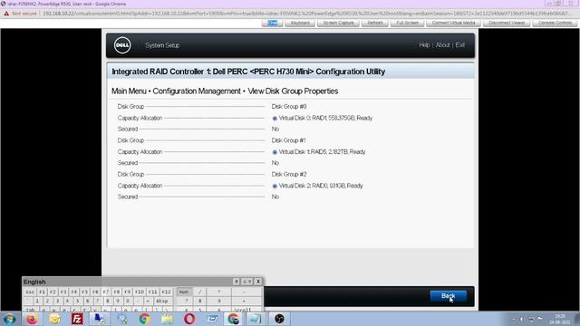 Dell PowerEdge R530 | RAID CLEAR Configuration | Dell Lifecycle Controller RAID CLEAR Configuration смотреть онлайн