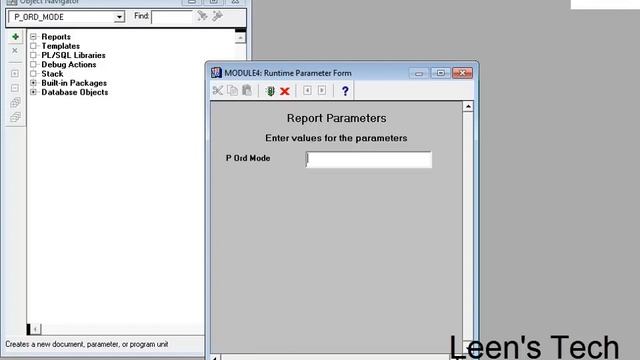 Oracle Reports 10g Tutorial in Bangla: Bind Parameter Report Using Statice List смотреть онлайн