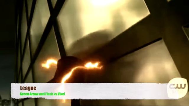Green Arrow and Flash chase Vixel смотреть онлайн