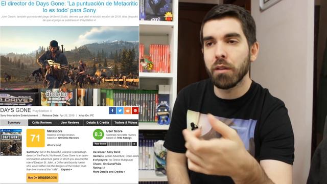 🎮 Polémica Metacritic: Sony condicionada por las notas | Days Gone 2 - PS5 - Game Pass - Semons смотреть онлайн