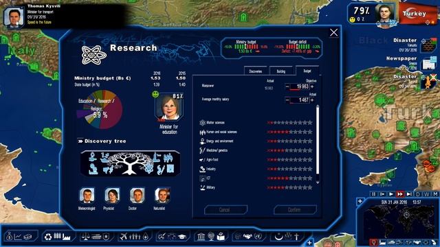 Geopolitical simulator Power & Revolution 4 ~ Greece - Episode 1 смотреть онлайн