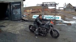 Первый тест драйв ЗАЗоцикла. Кастом. Впереди будет ПОЛНЫЙ ОБЗОР #Custom_Dragon Кастом мото