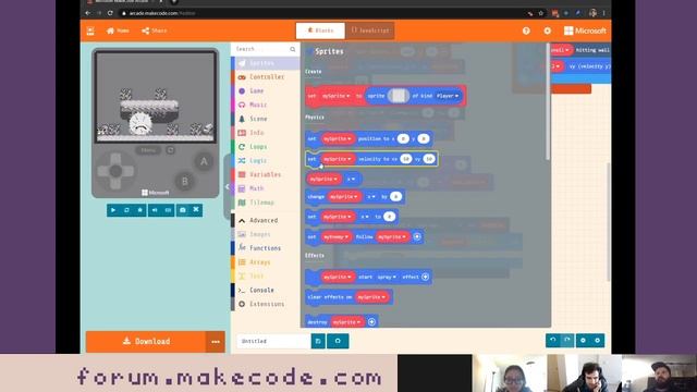 MakeCode Arcade Advanced - Platformer Boss смотреть онлайн