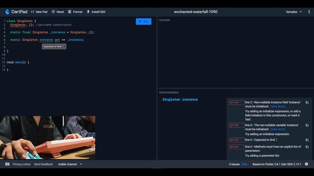 [Dart] How to implement Singleton in Dart ?! смотреть онлайн