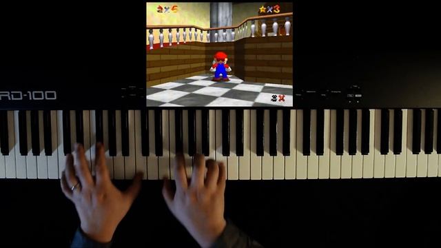 Super Mario 64 ~ Inside the Castle Walls (Piano Arrangement) смотреть онлайн