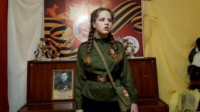 Галина Савченко 14 лет Юлия Друнина "Ты должна" смотреть онлайн