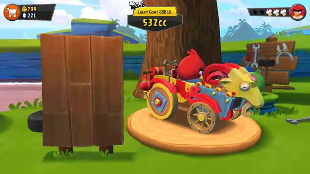 Angry Birds Go! 1.0 Gameplay Walkthrough Part 7 - Rocky Road Track 3! смотреть онлайн