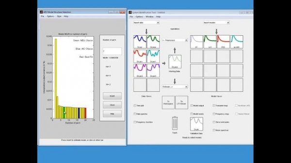 Обзор возможностей MATLAB по идентификации систем