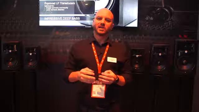 NAMM 2018: JBL 3-Series Mk2 Studio Reference Monitors Demo смотреть онлайн