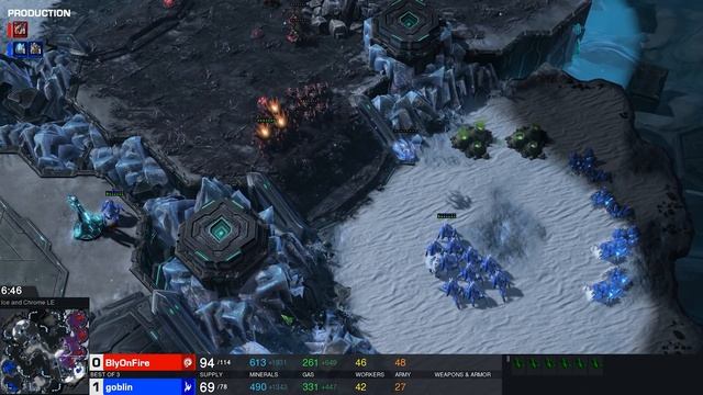 StarCraft 2: UNUSUAL BUILD ORDERS! (Bly vs goblin) смотреть онлайн
