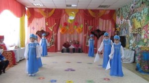 Хоровод Ой, ли, ли подготовительная группа