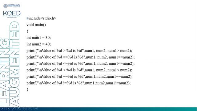 9. Relational Operator смотреть онлайн