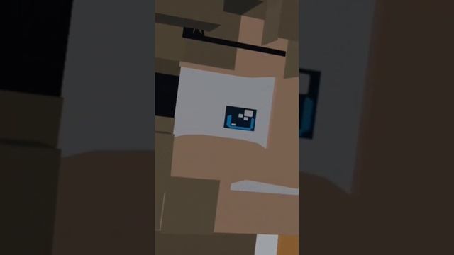 У страха глаза велики в Майнкрафтаском мире #minecraft #анимация #опасность #чудище #глазамои # смотреть онлайн