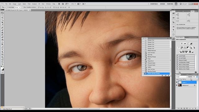 Ретушь Глаз - ОСНОВНОЕ - уроки по Фотошоп - фотоазбука смотреть онлайн