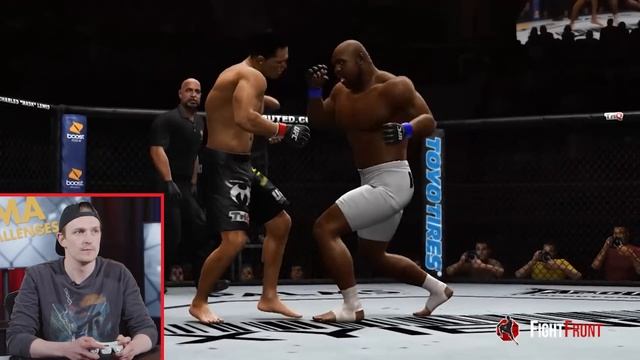 Beating UFC Undisputed 3 w/ The Worst Character At The Highest Difficulty смотреть онлайн